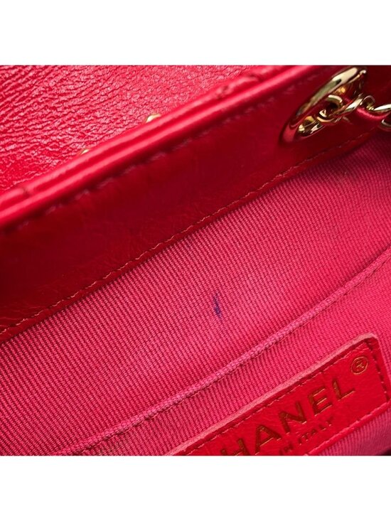 Chanel Quilted CC Logo Leather Backpack main image 7